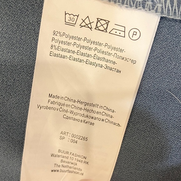 Yest Women's size 6 Light blue Blazer - lightweight suede like material - Picture 6 of 16